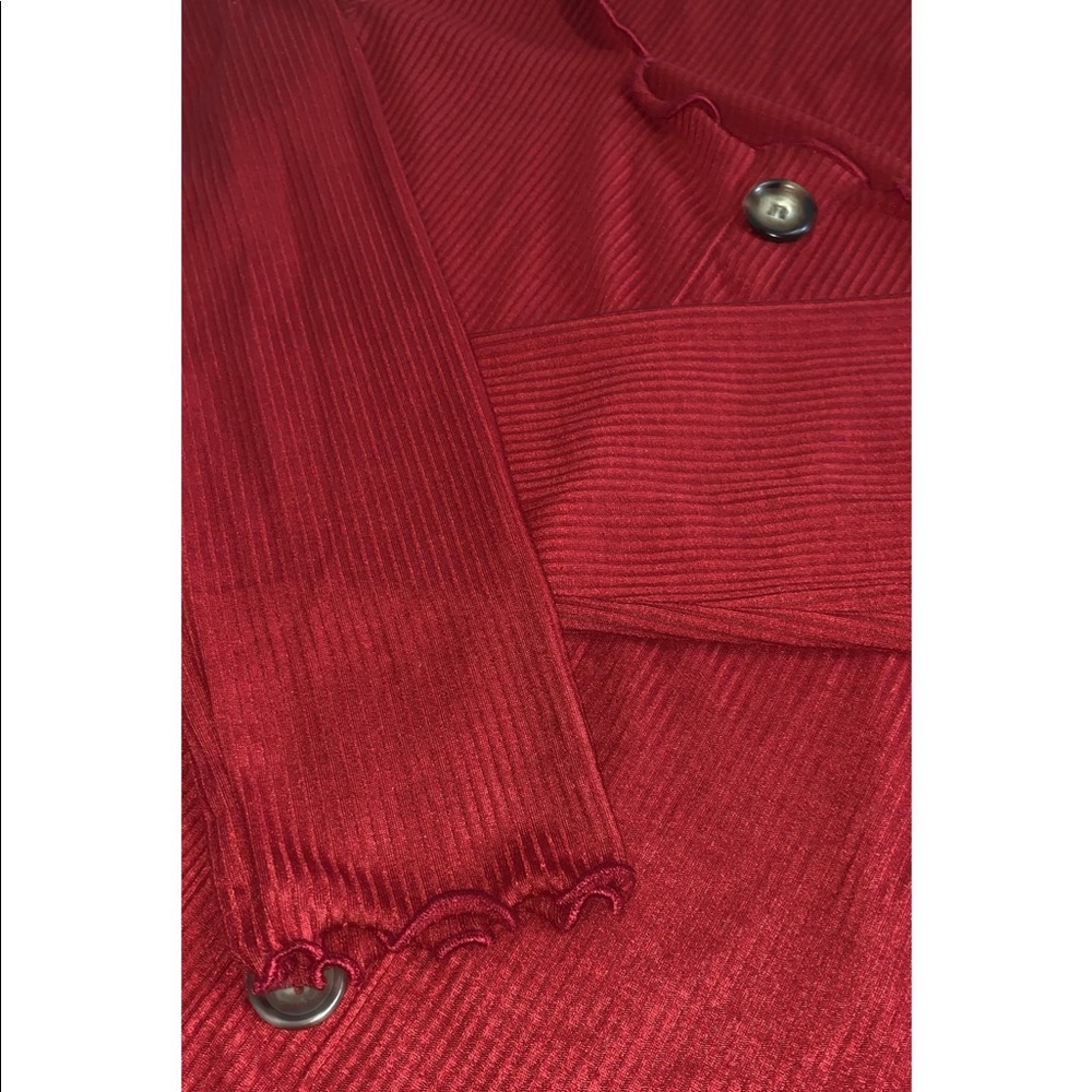 Red sweater Blouse ...